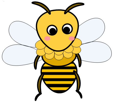 ワードアートで蜜蜂 ミツバチ を描いてみよう Wordあそび