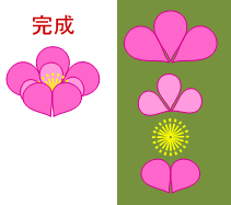 Japan Image 桃の花 イラスト 書き方