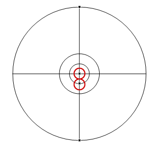 図形で描く 扇子 Wordあそび